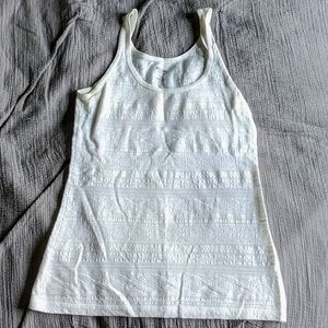 White Lace Tank Top
